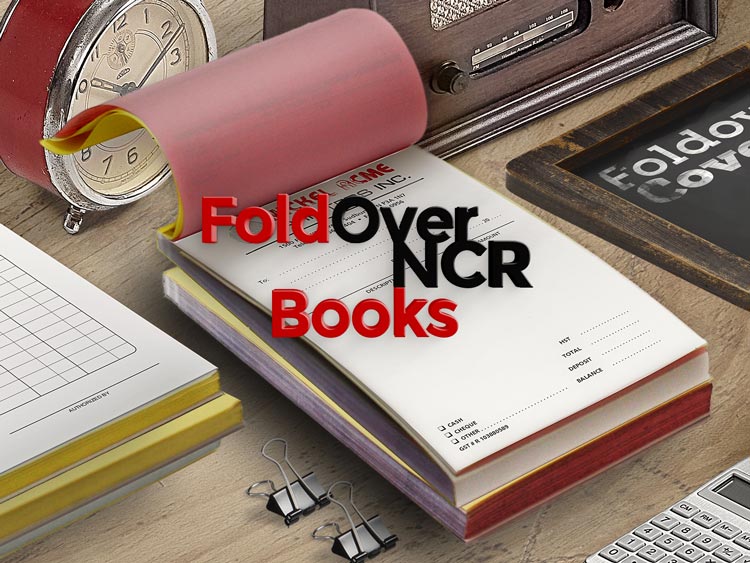 Fold Over NCR Books
