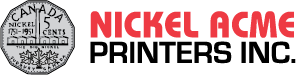 Nickel Acme Printers Logo
